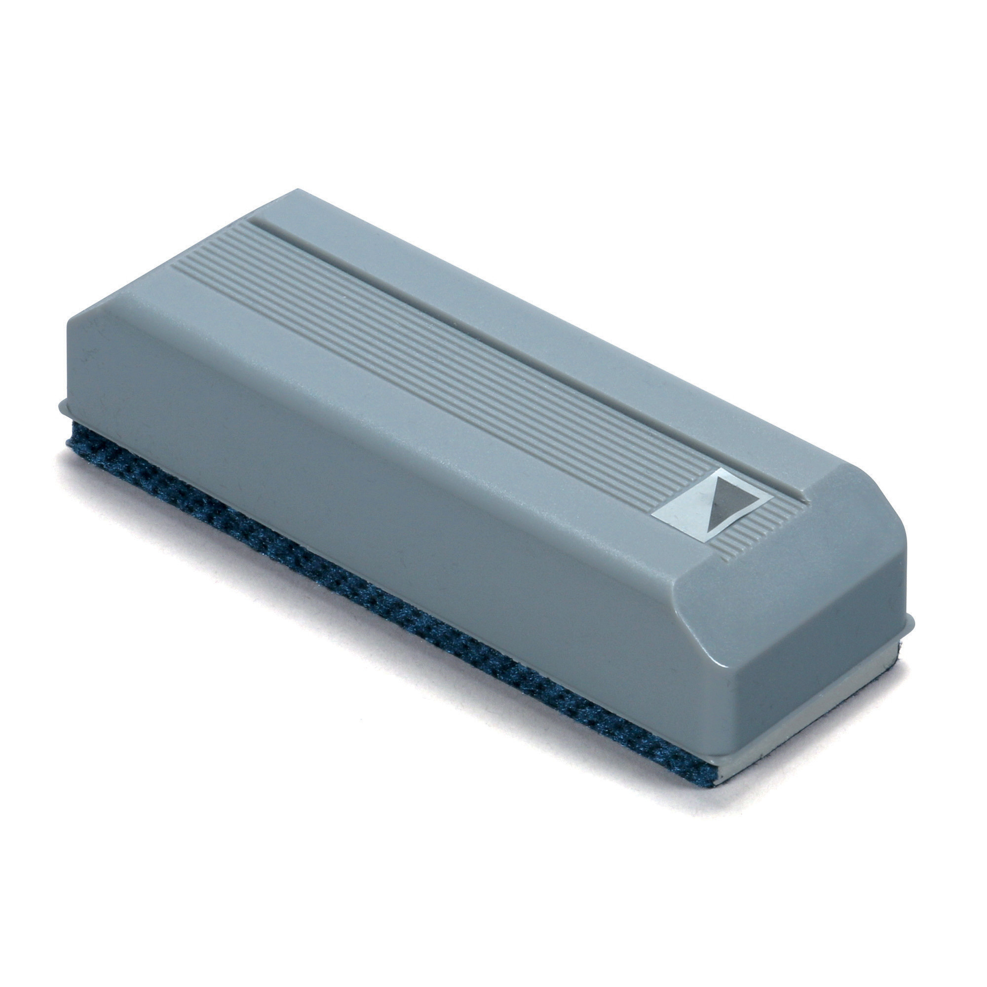 Brosse magnétique pour tableaux blancs, coque en PVC, coloris gris