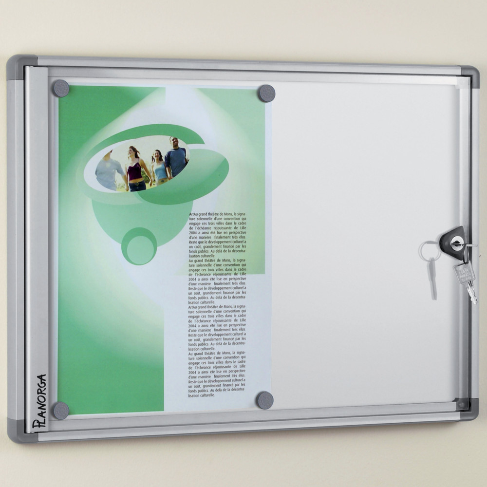 PLANORGA Vitrine d' intrieur extra plate Planorga 34 x 26 cm