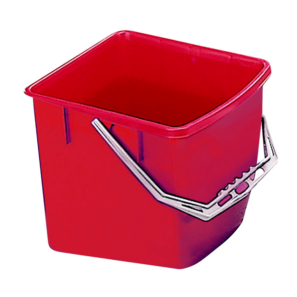 Seau professionnel 25 L rouge