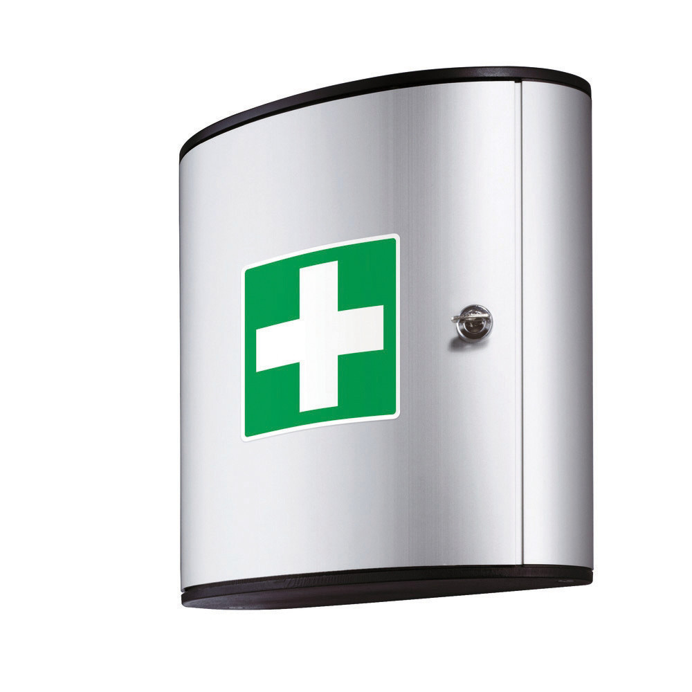 Armoire à pharmacie Durable aluminium Design grand modèle