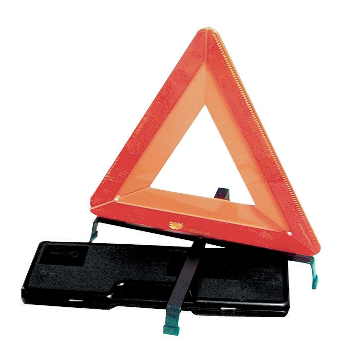 Triangle de pré-signalisation en coffret Esculape