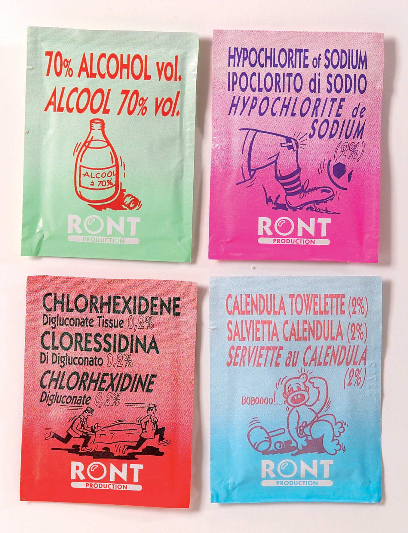 Boîte de 48 lingetttes infirmerie Esculape