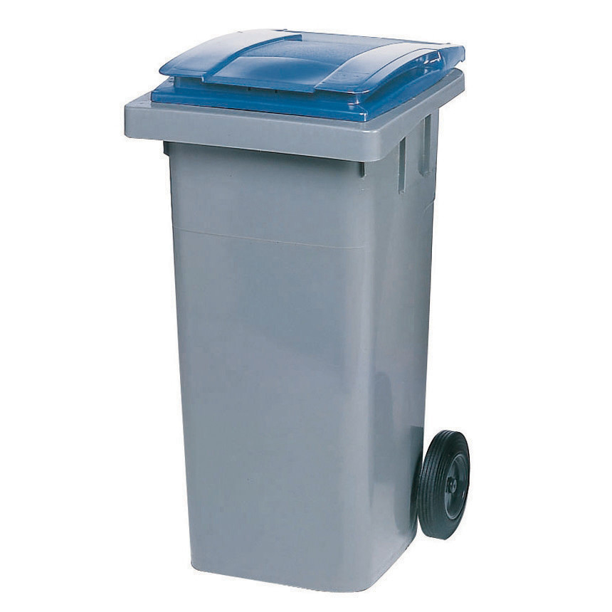 SULO Conteneur 2 roues SULO  prise frontale 140 L gris/ bleu