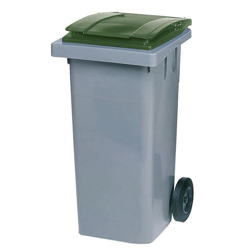 SULO Conteneur 2 roues SULO prise frontale 140 L gris/ vert