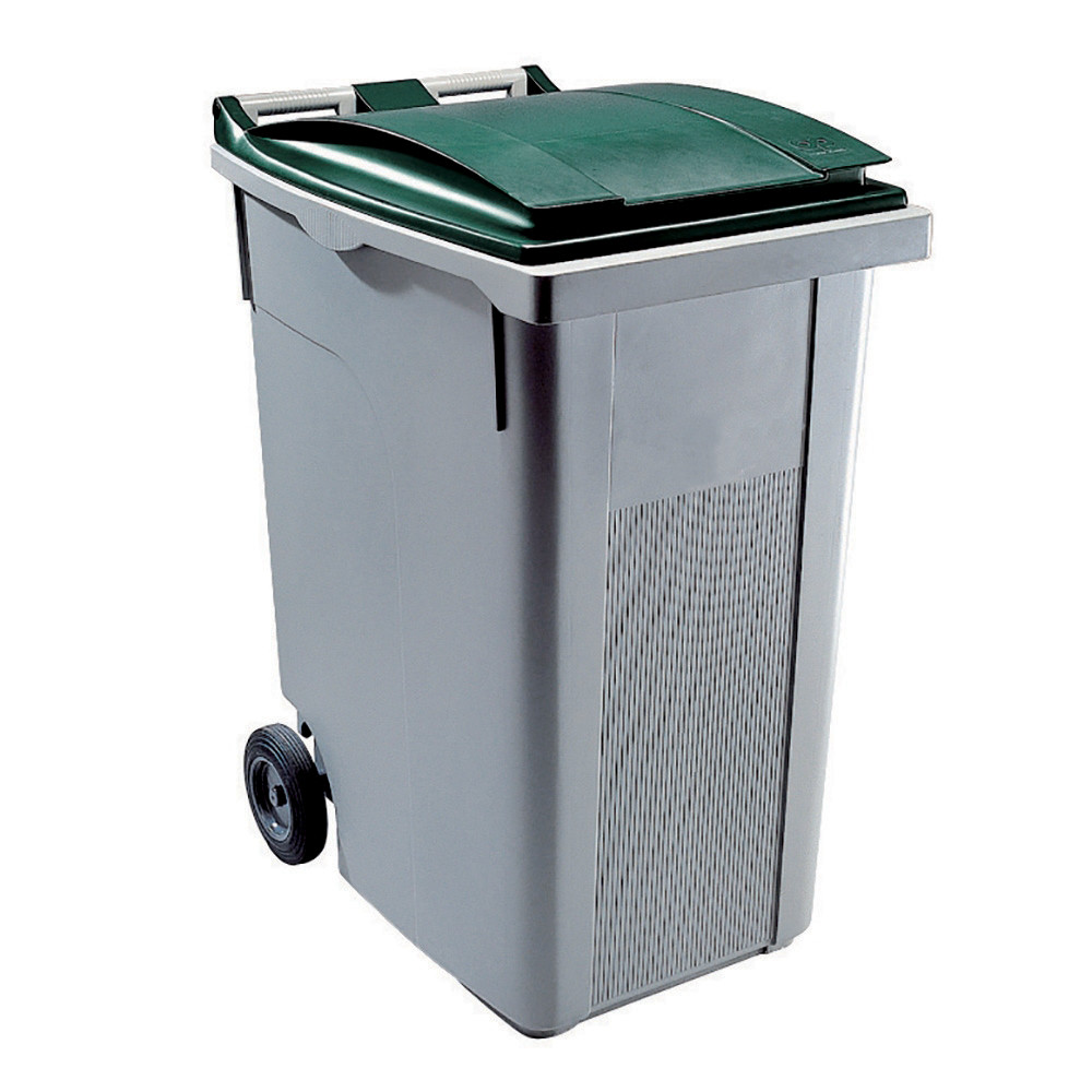 SULO Conteneur 2 roues SULO  prise frontale 360 L gris/ vert