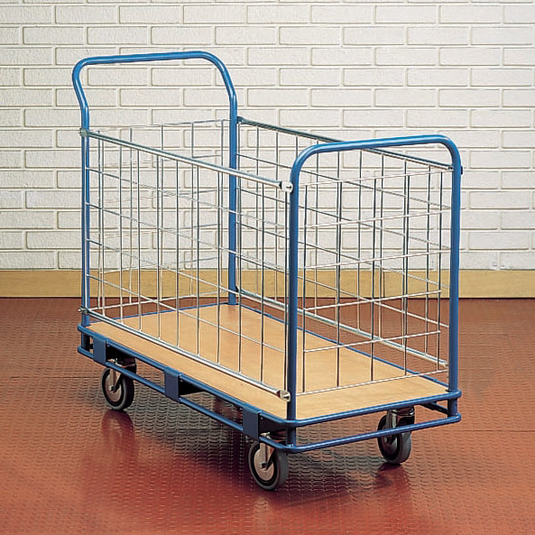 Chariot+long+plateau+-+4+cotes+-+charge+200+kg