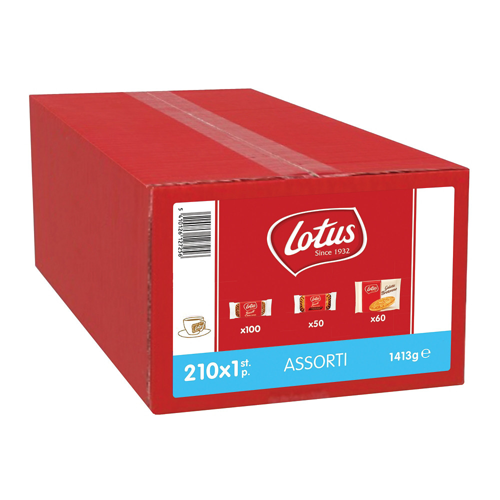 LOTUS BAKERIES Maxi assortiment de 210 biscuits - Lotus bakeries