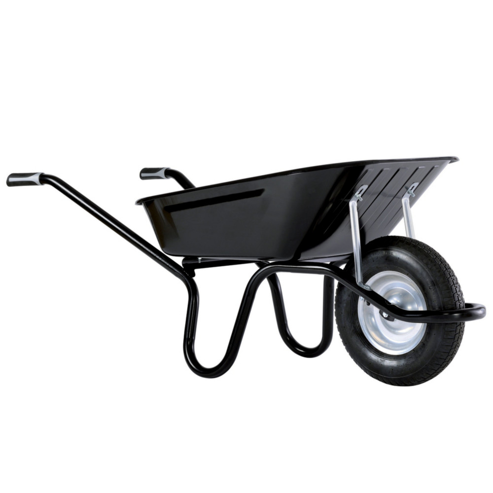 HAEMMERLIN Brouette 1 roue gonfle Haemmerlin noire 100 L