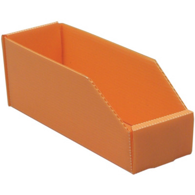 25 Bacs pliables polypro 4.3 L Orange