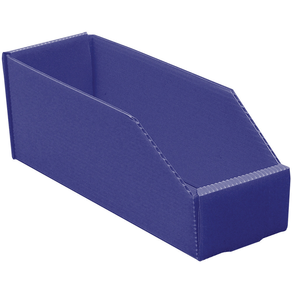 25 Bacs pliables polypro 4.3L Bleu