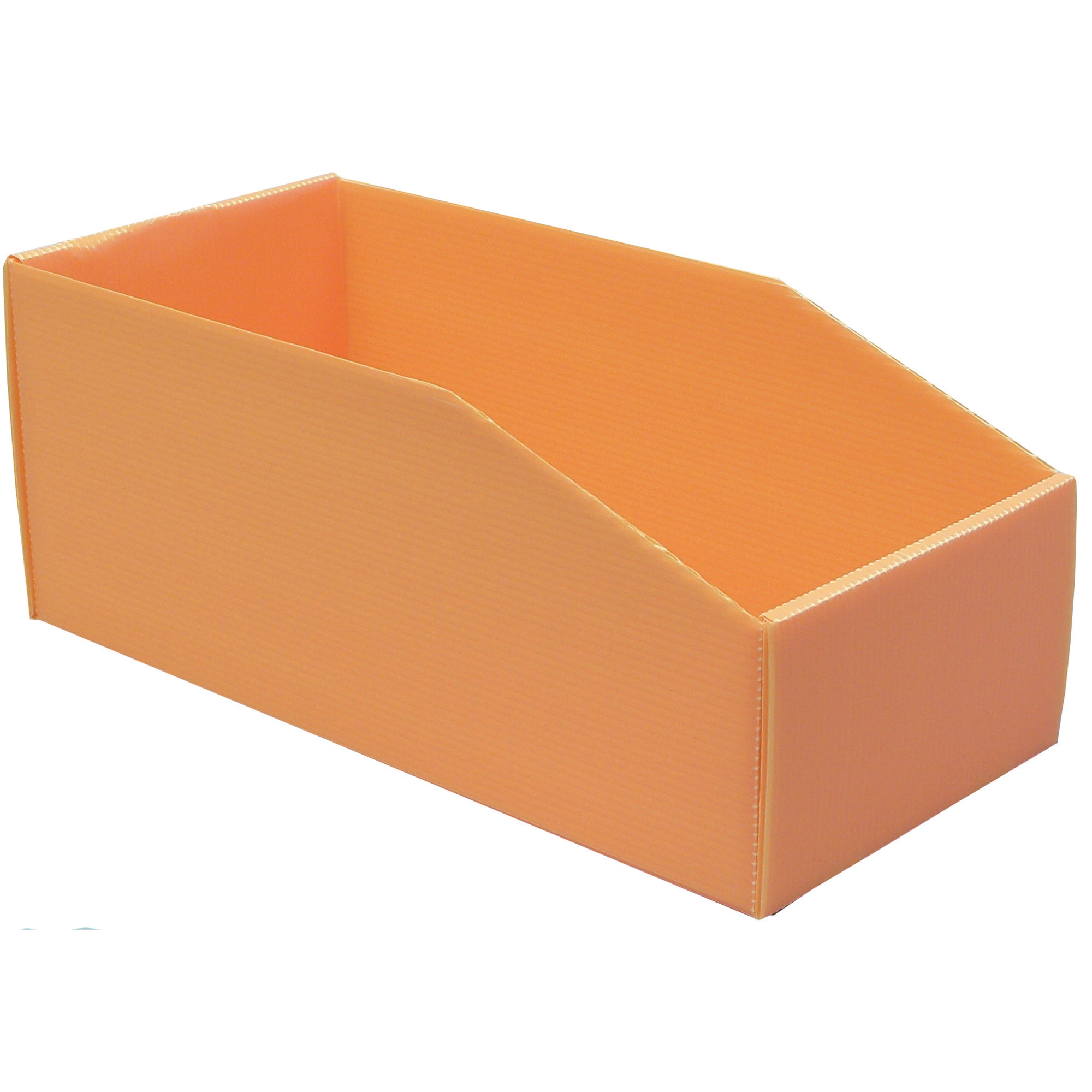 25 Bacs pliables polypro 9L Orange