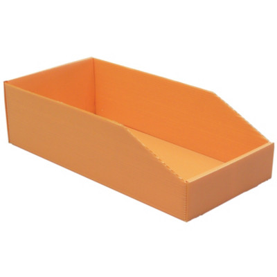 25 Bacs pliables polypro 6L Orange