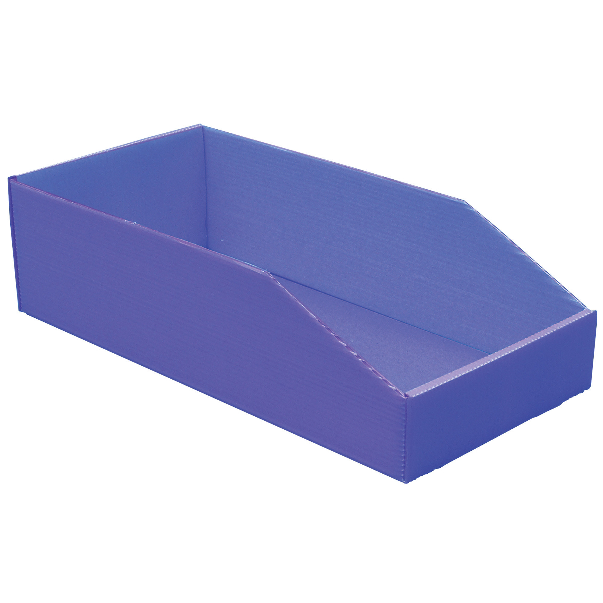 25 Bacs pliables polypro 6L Bleu