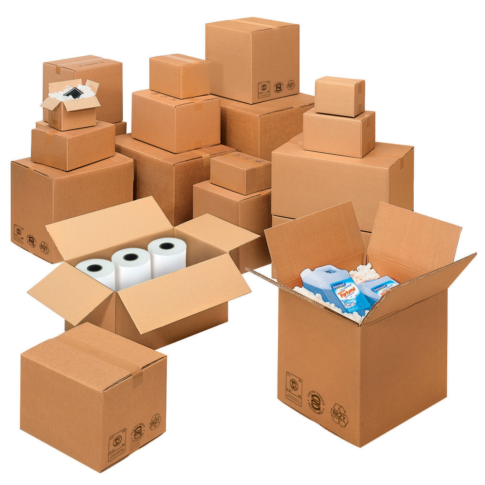 Cartons double Cannelure 392 x 292 x 192, lot de 10