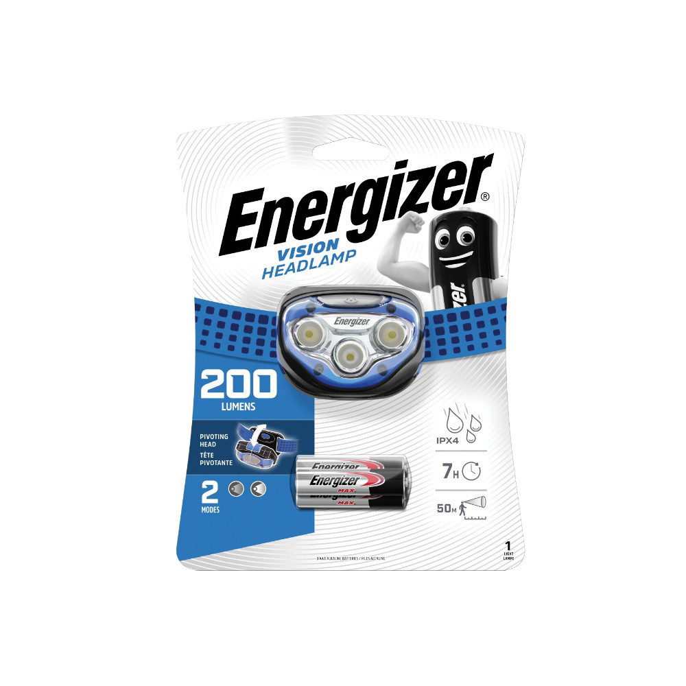 Lampe frontale 2 LED Energizer