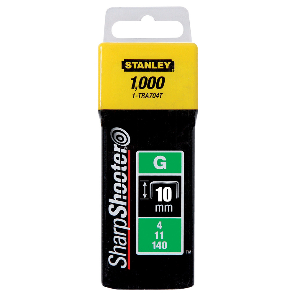 STANLEY 1000 agrafes type G 10 mm Stanley TRA706T