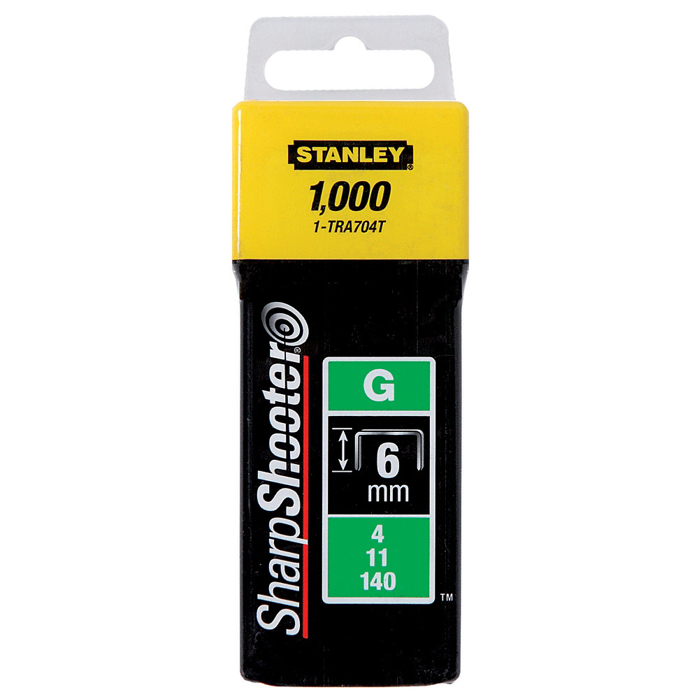 STANLEY 1000 agrafes type G 12 mm Stanley TRA708T