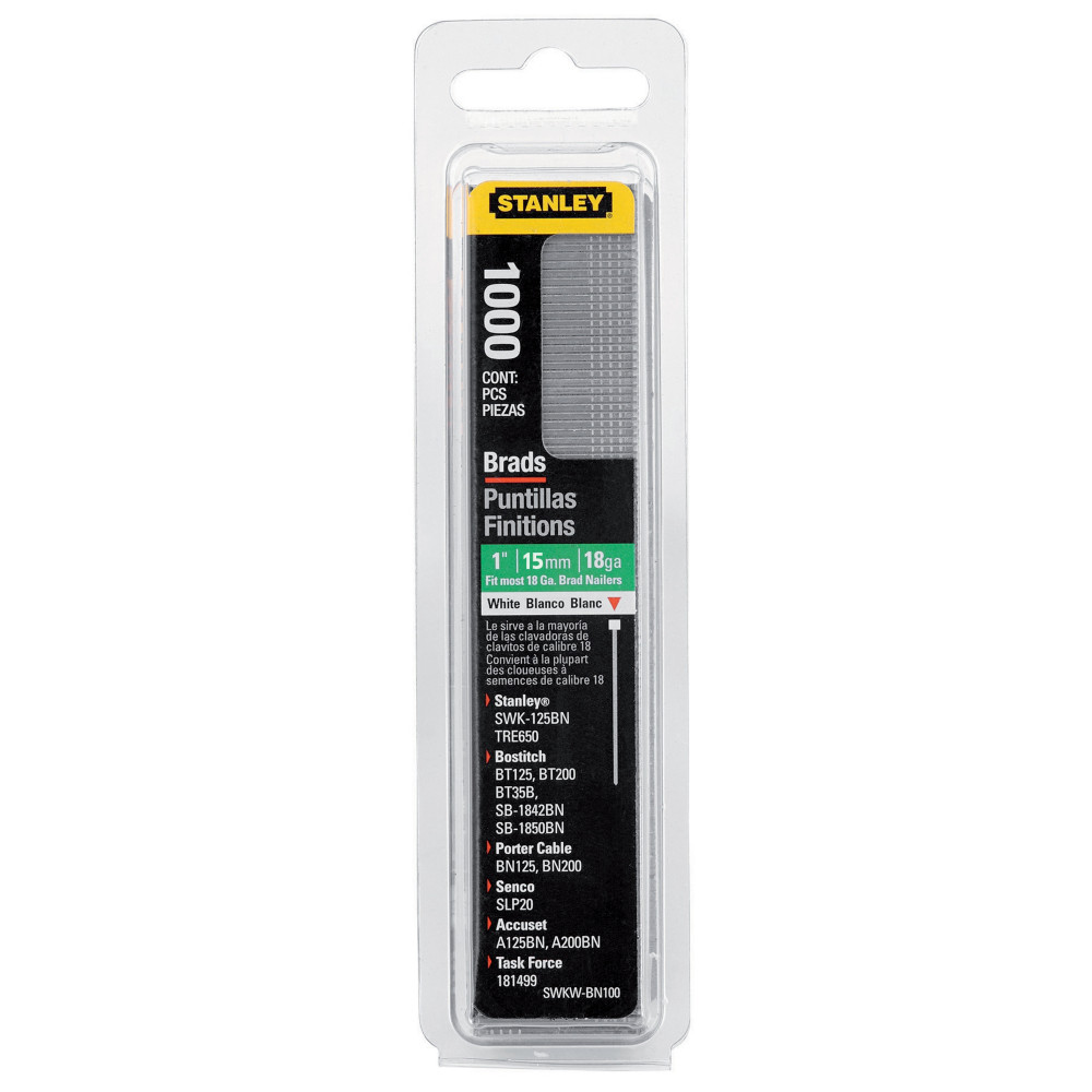 STANLEY 1000 clous Stanley 15 mm SWK-BN0625T