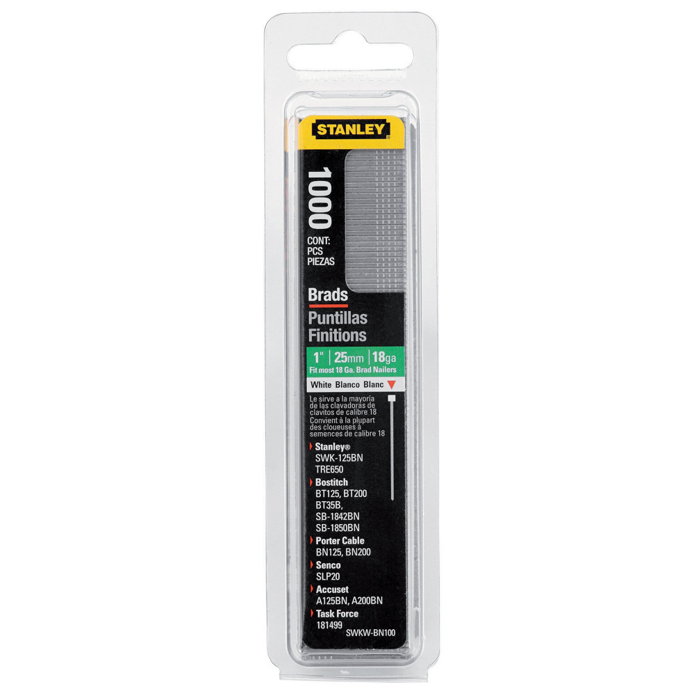 STANLEY 1000 clous Stanley 25 mm SWKBN100T