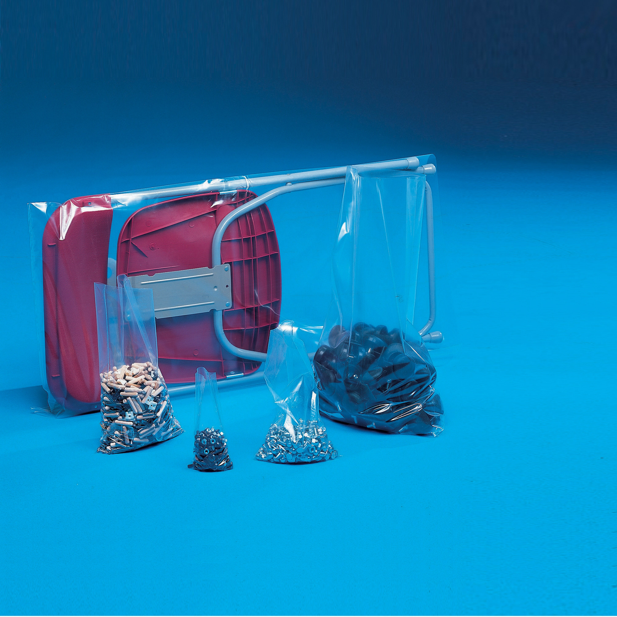 500 sachets plastique multi-usages 100 microns, 18 x 30 cm