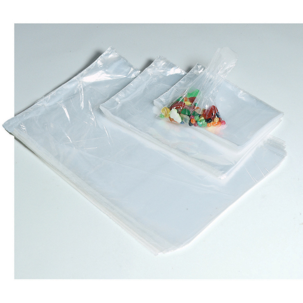 5000 sachets plastique liasses paisseur 9 microns, 17 x 22 cm
