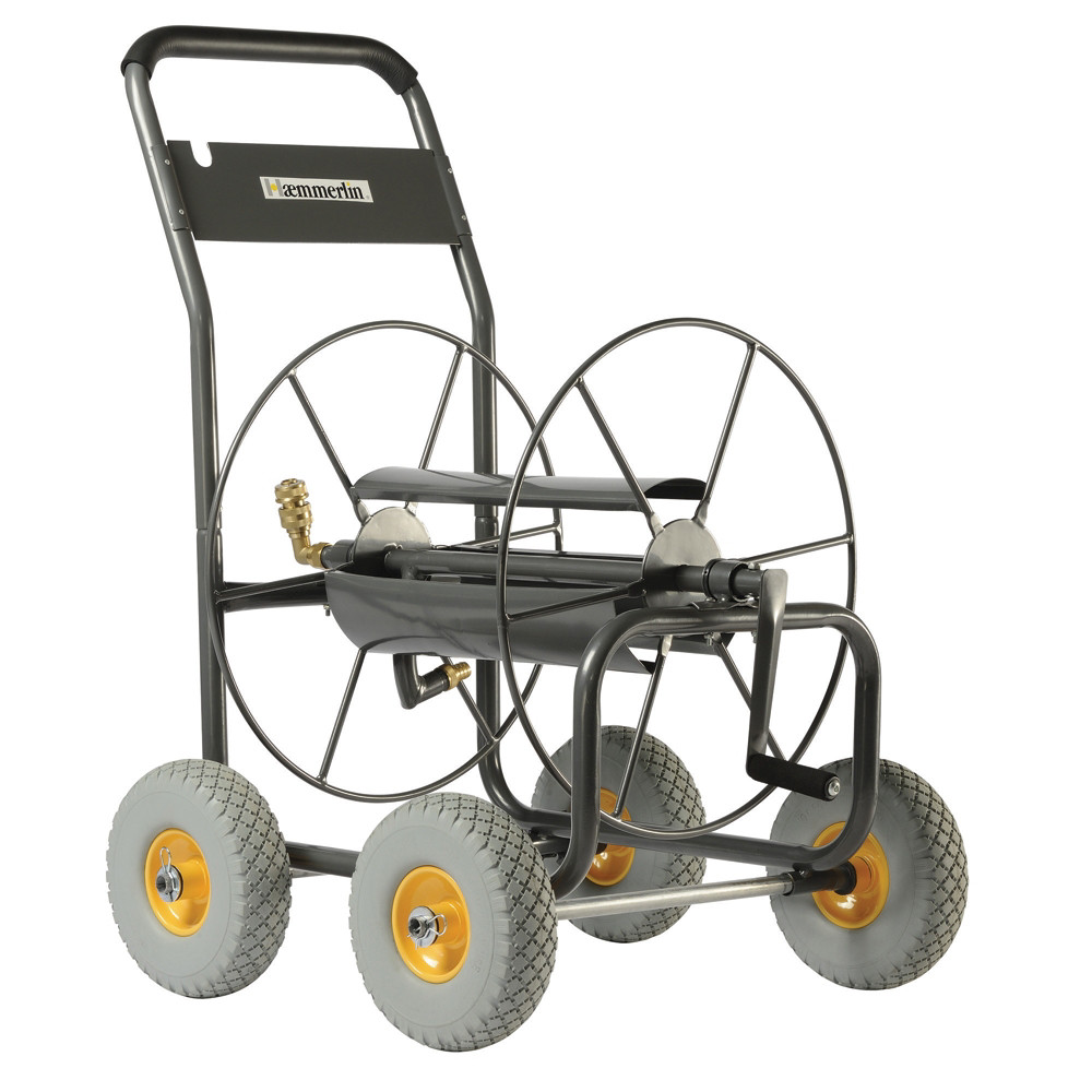 HAEMMERLIN Dvidoir 4 roues Haemmerlin pour tuyau arrosage 110 m