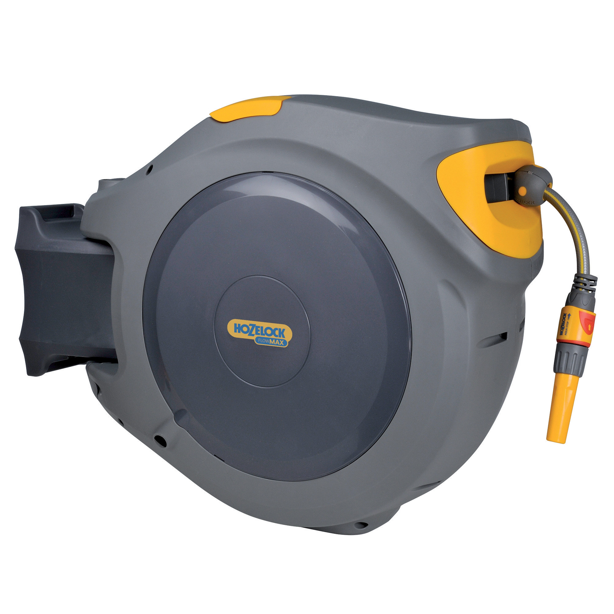 HOZELOCK Dévidoir caréné tuyau arrosage équipé Hozelock Auto Reel Flowmax 28 m