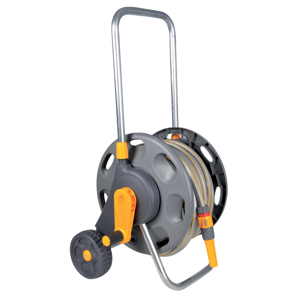 HOZELOCK Dvidoir tuyau arrosage quip 2 roues Hozelock 20 m