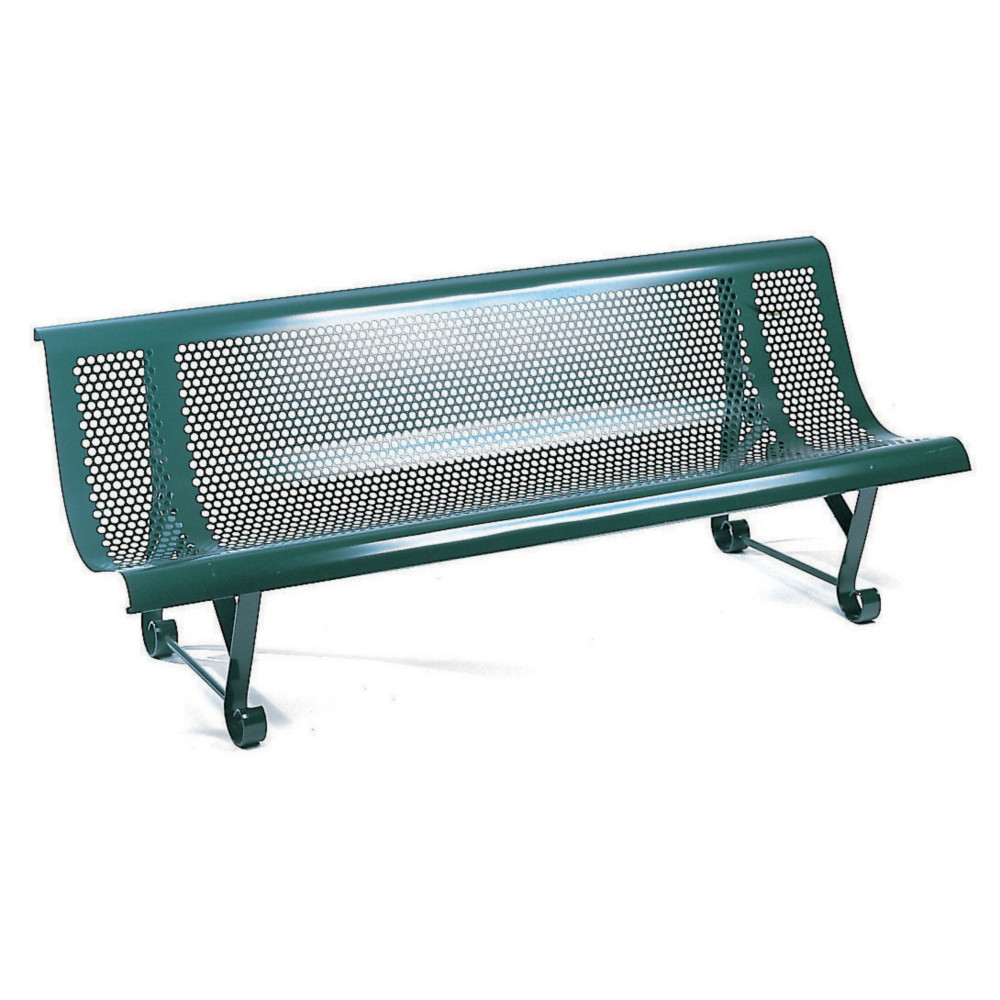 Banc acier laqu 2m