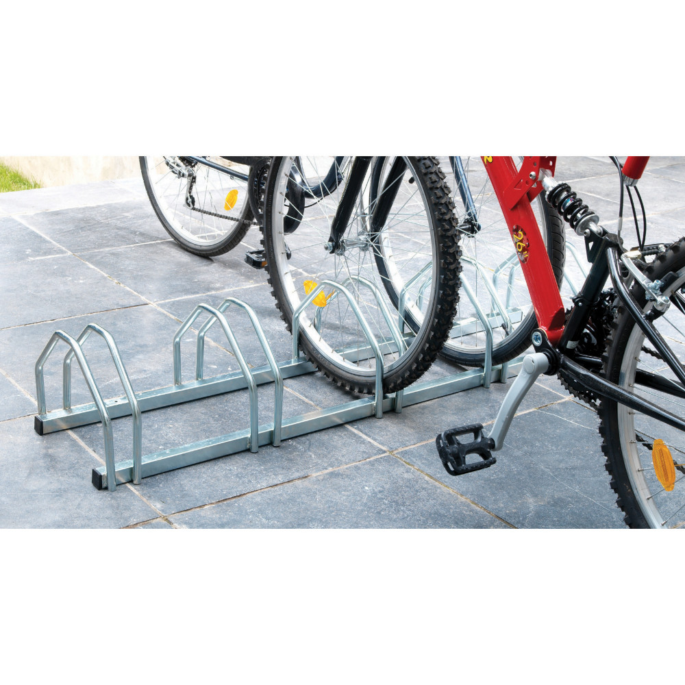 MOTTEZ Support cycles droit 5 places