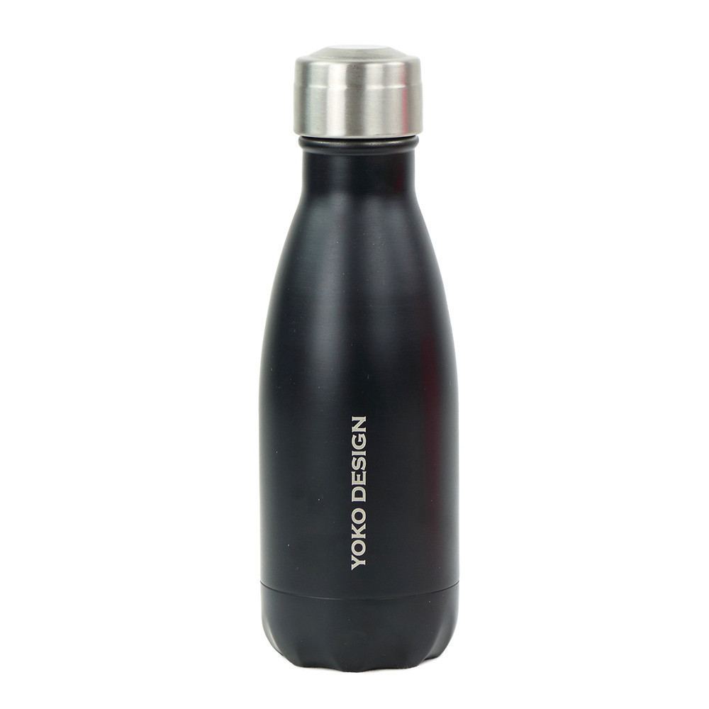 YOKO DESIGN Gourde isotherme Yoko Design, 260 ml, coloris noir mat
