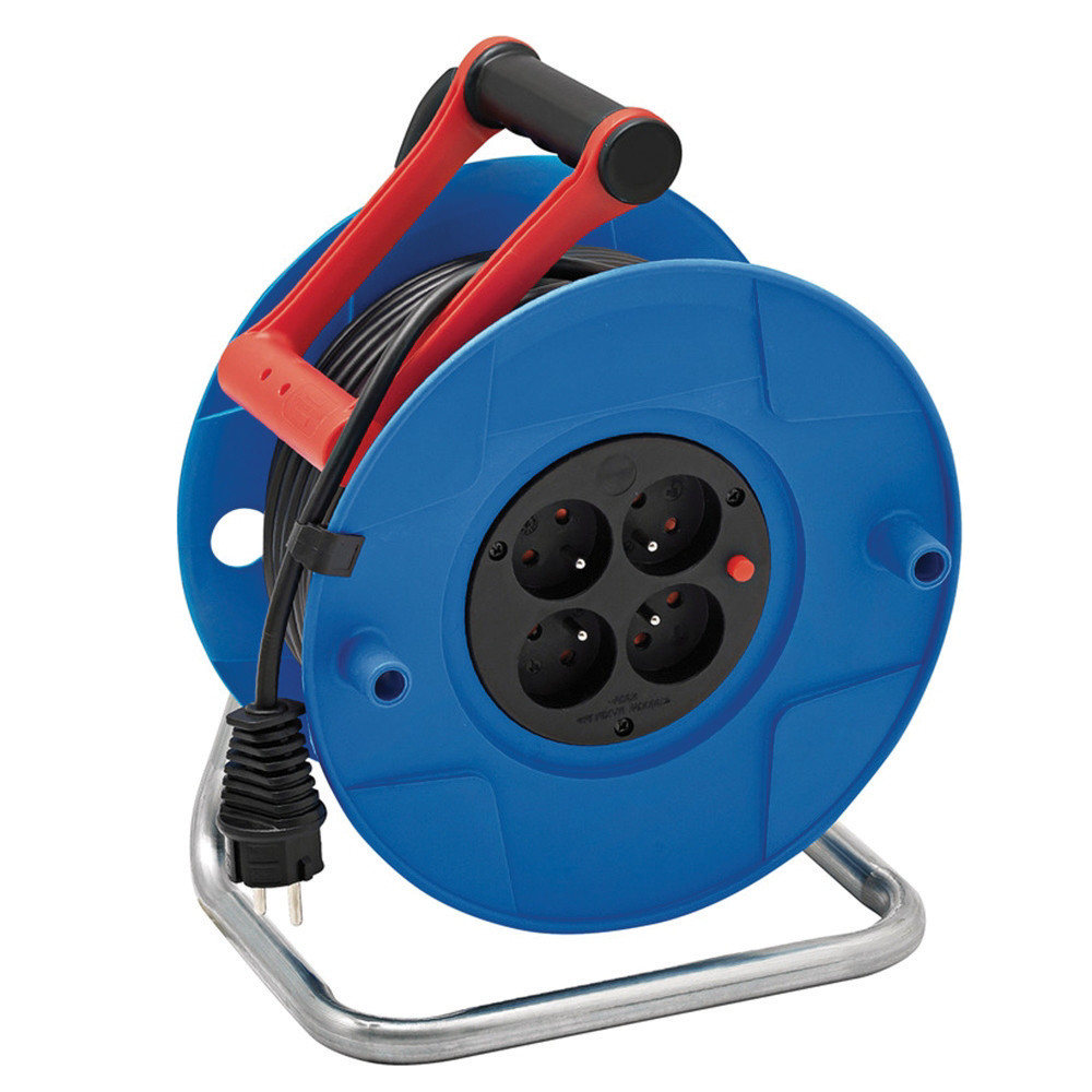 BRENNENSTUHL Enrouleur lectrique Standard S Brennenstuhl, 4 prises, cble 30m H05VV-F 3G1,5