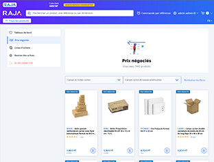 Aperçu du site e-commerce