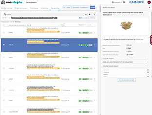 Aperçu du site e-commerce