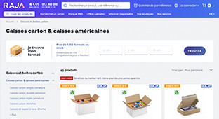 Aperçu du site e-commerce