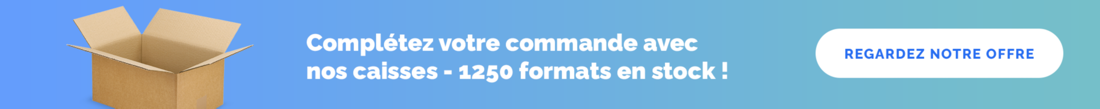 Caisses et boîtes carton