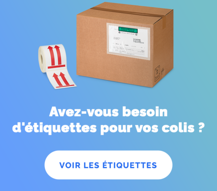 Avez-vous besoin d'étiquettes pour vos colis ?