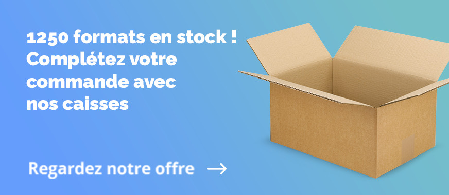 Caisses et boîtes carton