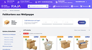 Aperçu du site e-commerce
