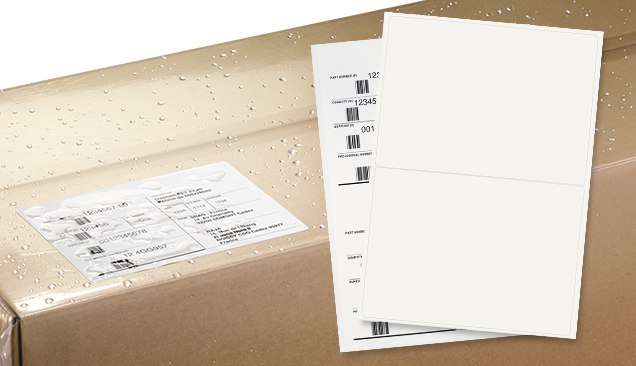 Etiketten widerstandsfähig