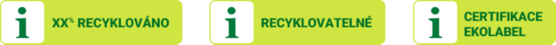 XX% Recyclé