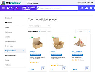 Aperçu du site e-commerce