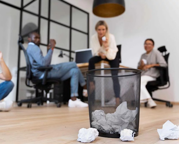 Nakládání s odpady a jejich třídění na pracovišti