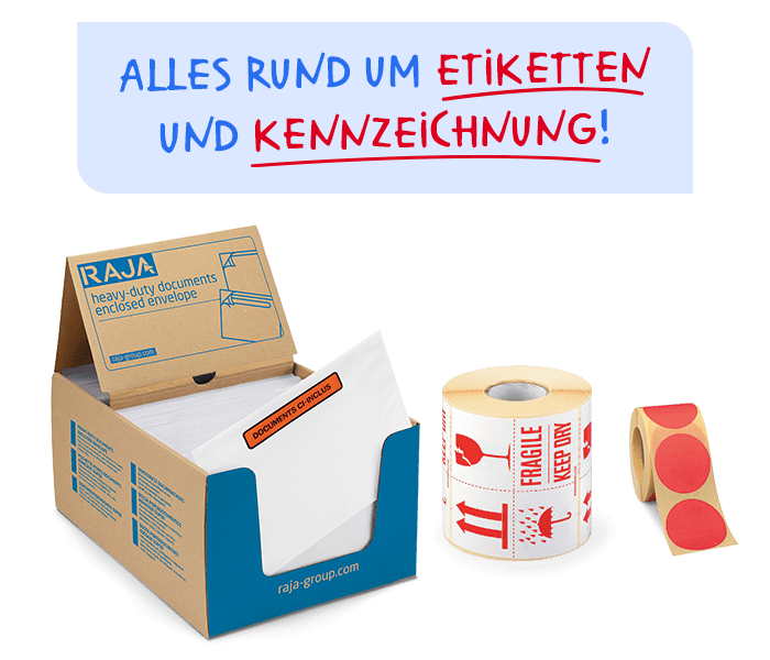 Dokumententaschen, Etiketten & Kennzeichnung