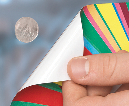 Klebepunkte und Klebepads