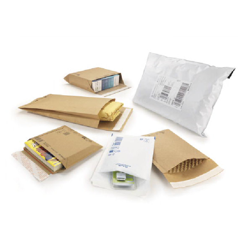 Enveloppen met duurzaamheids- label