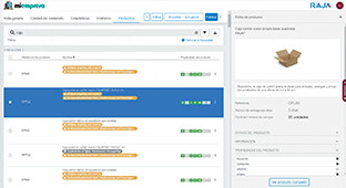 Vista previa del sitio web de comercio electrónico