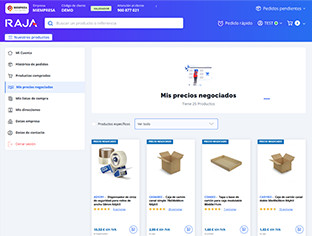 Aperçu du site e-commerce