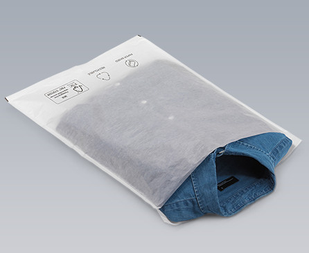 Bolsa de papel semitransparente