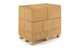 Cartons adaptés pour la palettisation